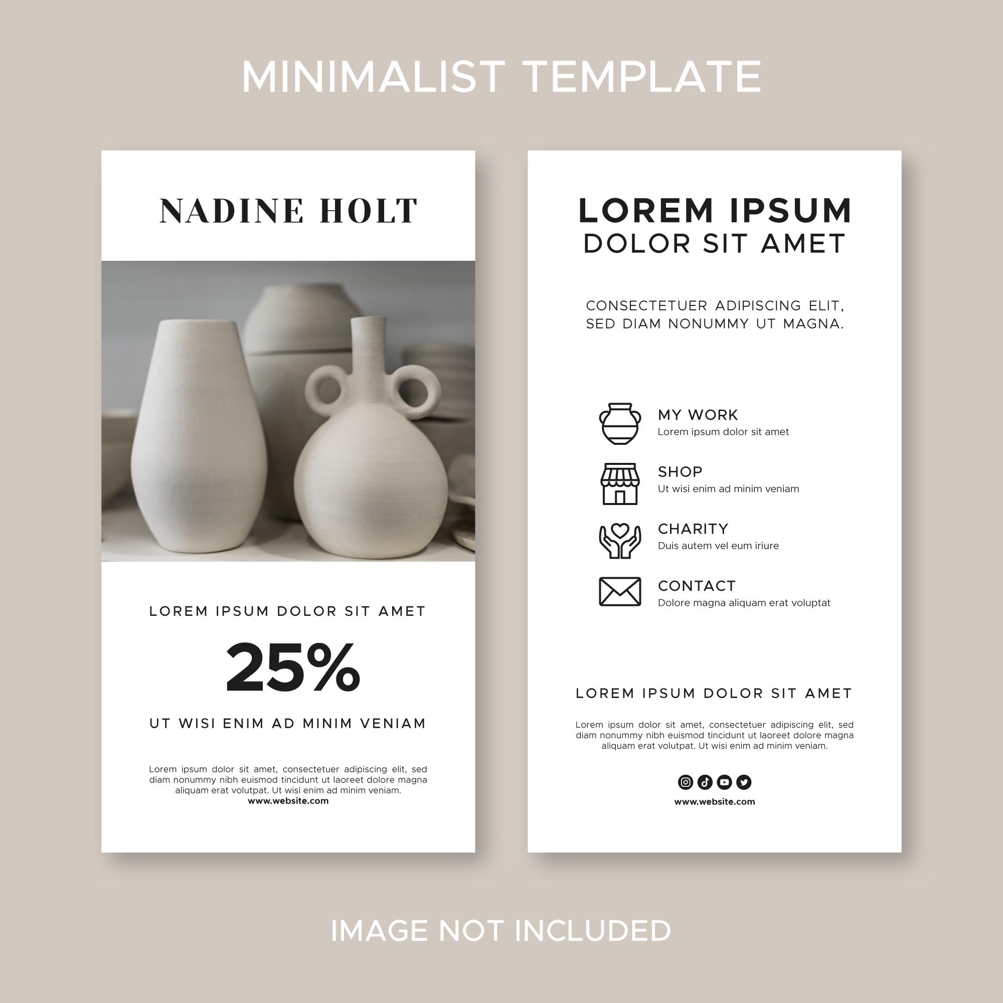 Pricing example brochure